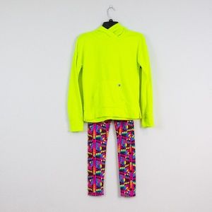 Justice for Girls Athletic Top and Legging Set